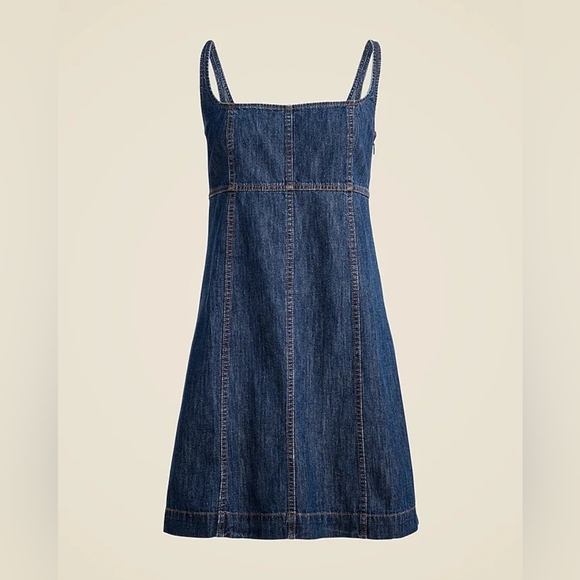 J. Crew Dresses & Skirts - J. Crew Chambray Blue Denim Dress NWT Size 4